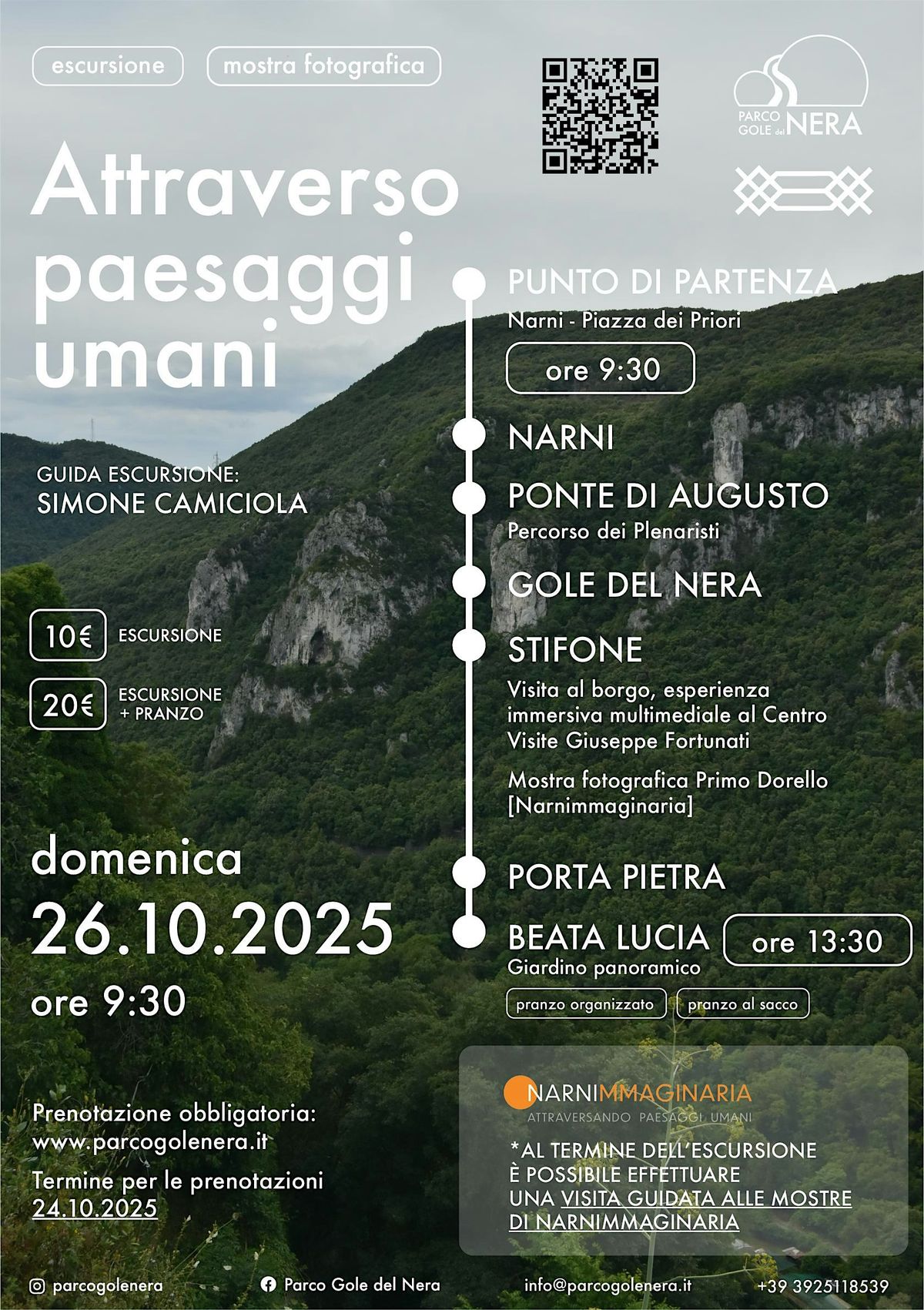 Trekking - attraverso paesaggi umani, 26 October | Event in Narni | AllEvents