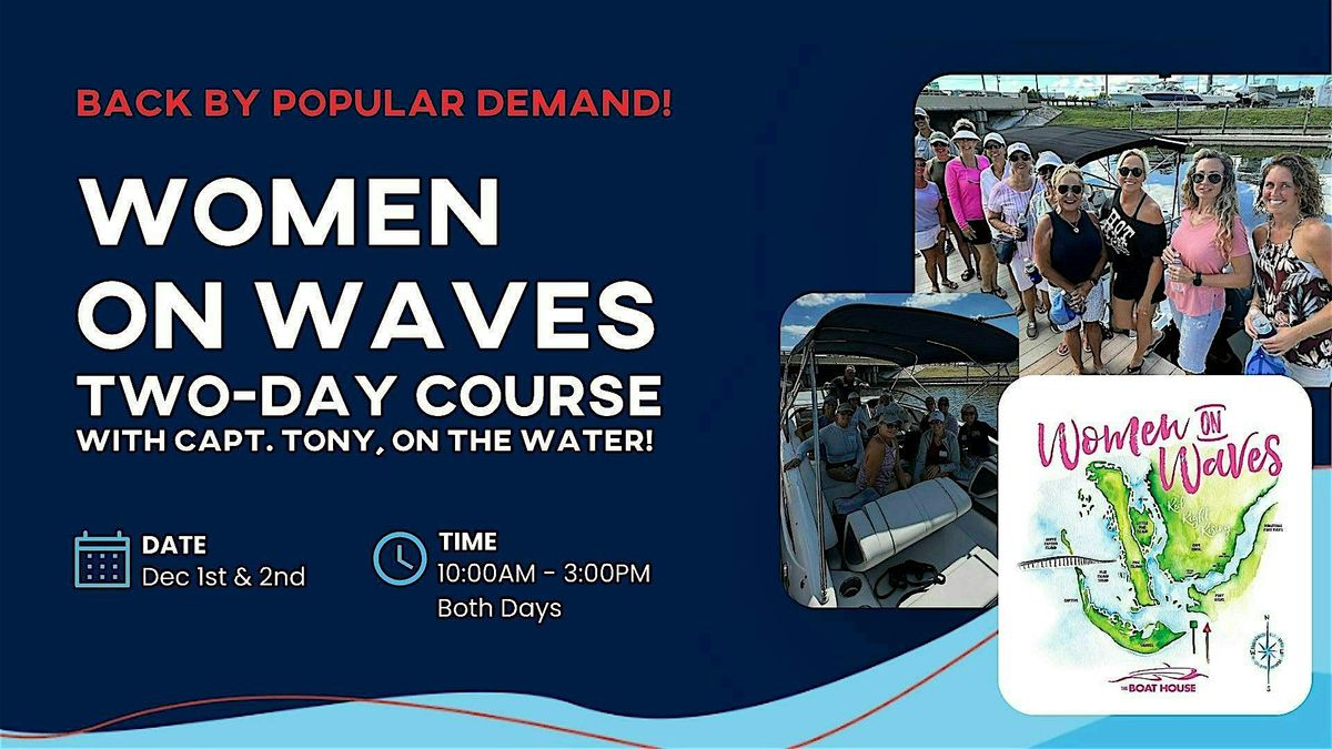 Women On Waves: Two-Day Boating Course (Dec 1st & 2nd), 1 December | Event in Cape Coral | AllEvents