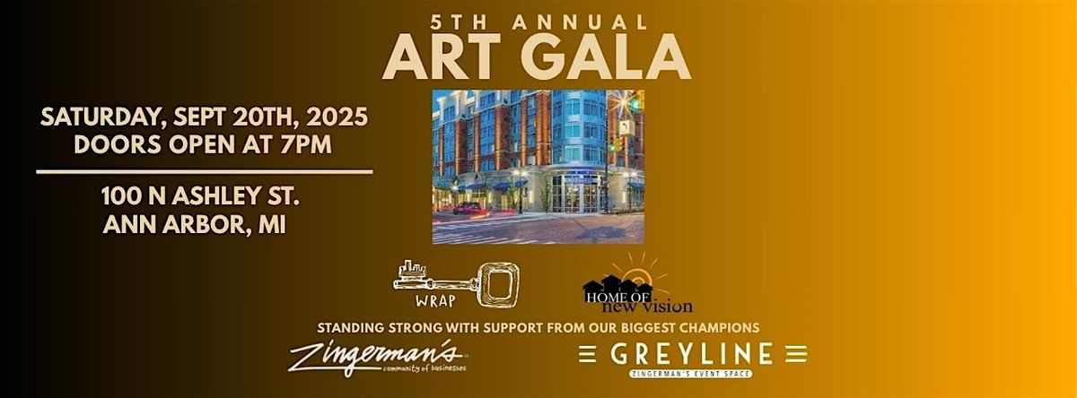 Home of New Vision`s 5th Annual Art Gala, 20 September | Event in Ann Arbor | AllEvents