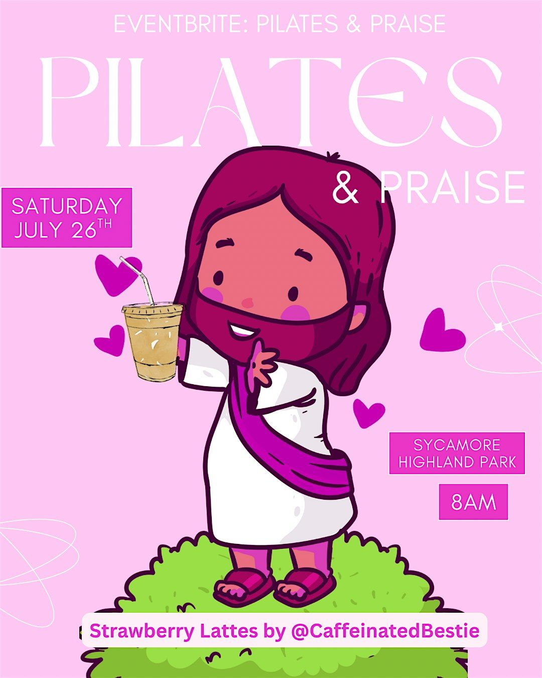 Pilates & Praise, 26 July | Event in Riverside | AllEvents