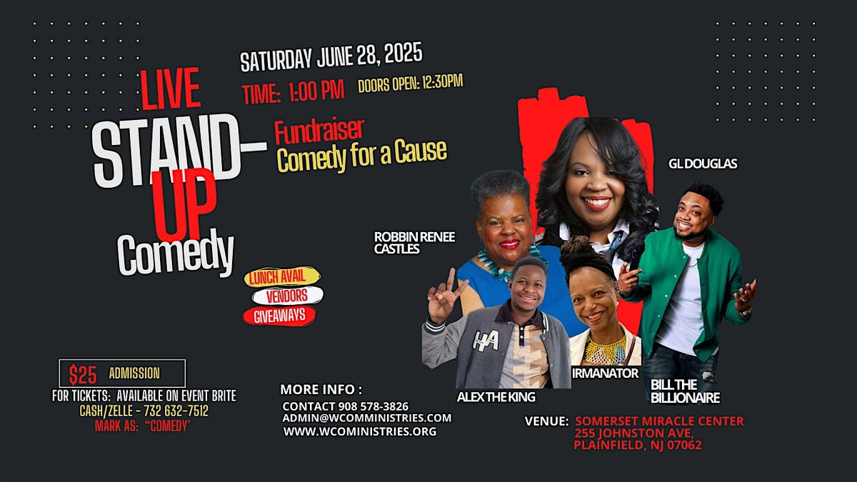 Laugh Out Loud! Comedy for a Cause, 28 June | Event in Plainfield | AllEvents