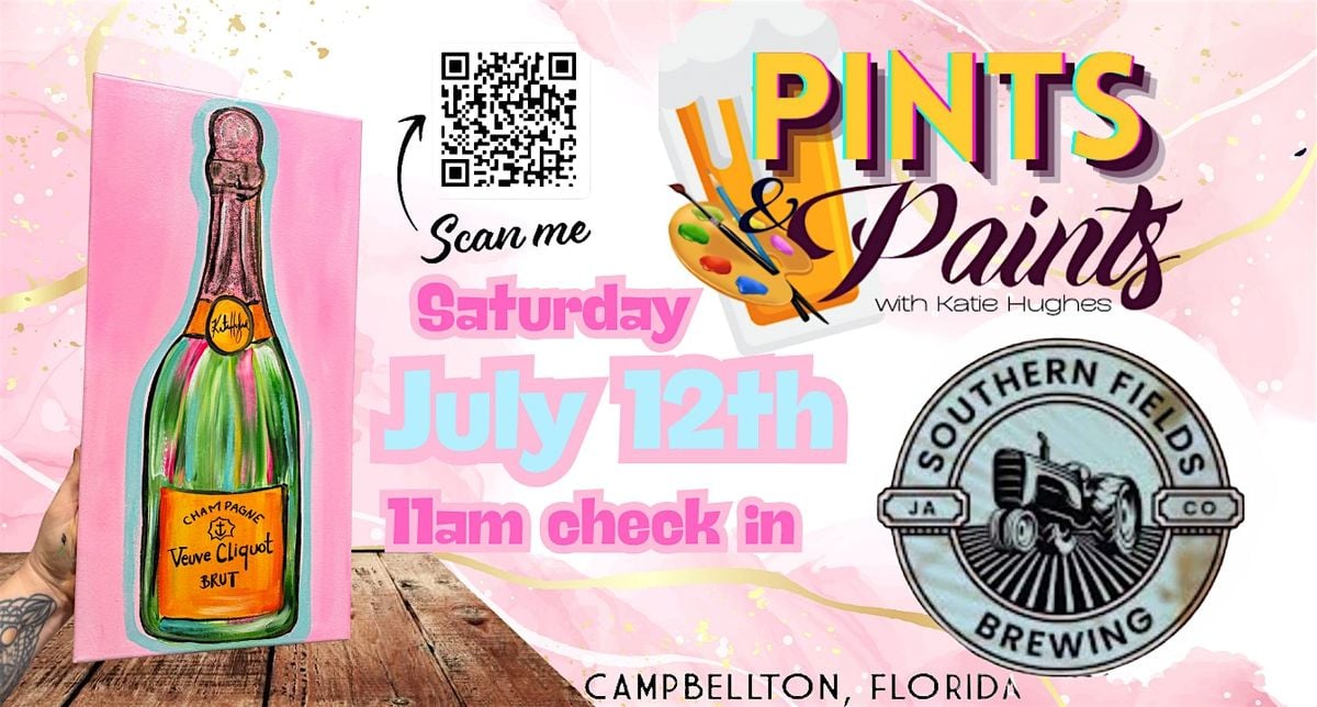 Pints & Paints at Southern Fields Brewing, 12 July | Event in Campbellton | AllEvents