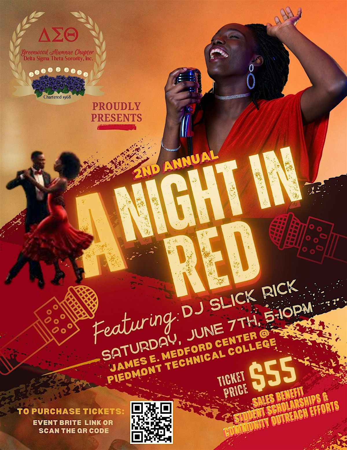 Greenwood Alumnae Chapter Presents: A Night In Red, 7 June | Event in Greenwood | AllEvents