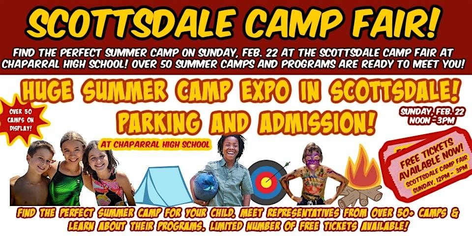 Scottsdale Camp Fair at Chaparral High School, 22 February | Event in Scottsdale | AllEvents