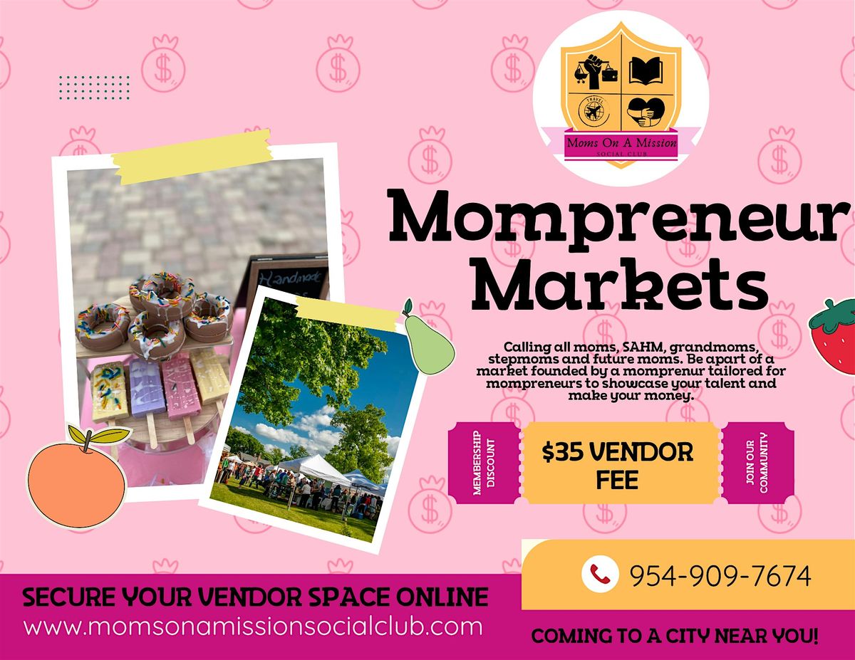 MOMPRENEUR MARKETS, 23 August | Event in Pompano Beach | AllEvents