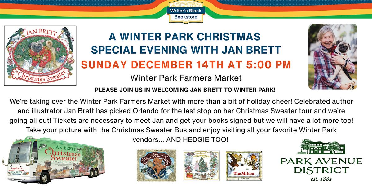 A Winter Park Christmas Evening with Jan Brett, 14 December | AllEvents