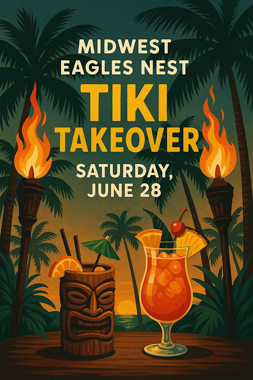 MWEN TIKI TAKEOVER!, 28 June | Event in West Chester Township | AllEvents