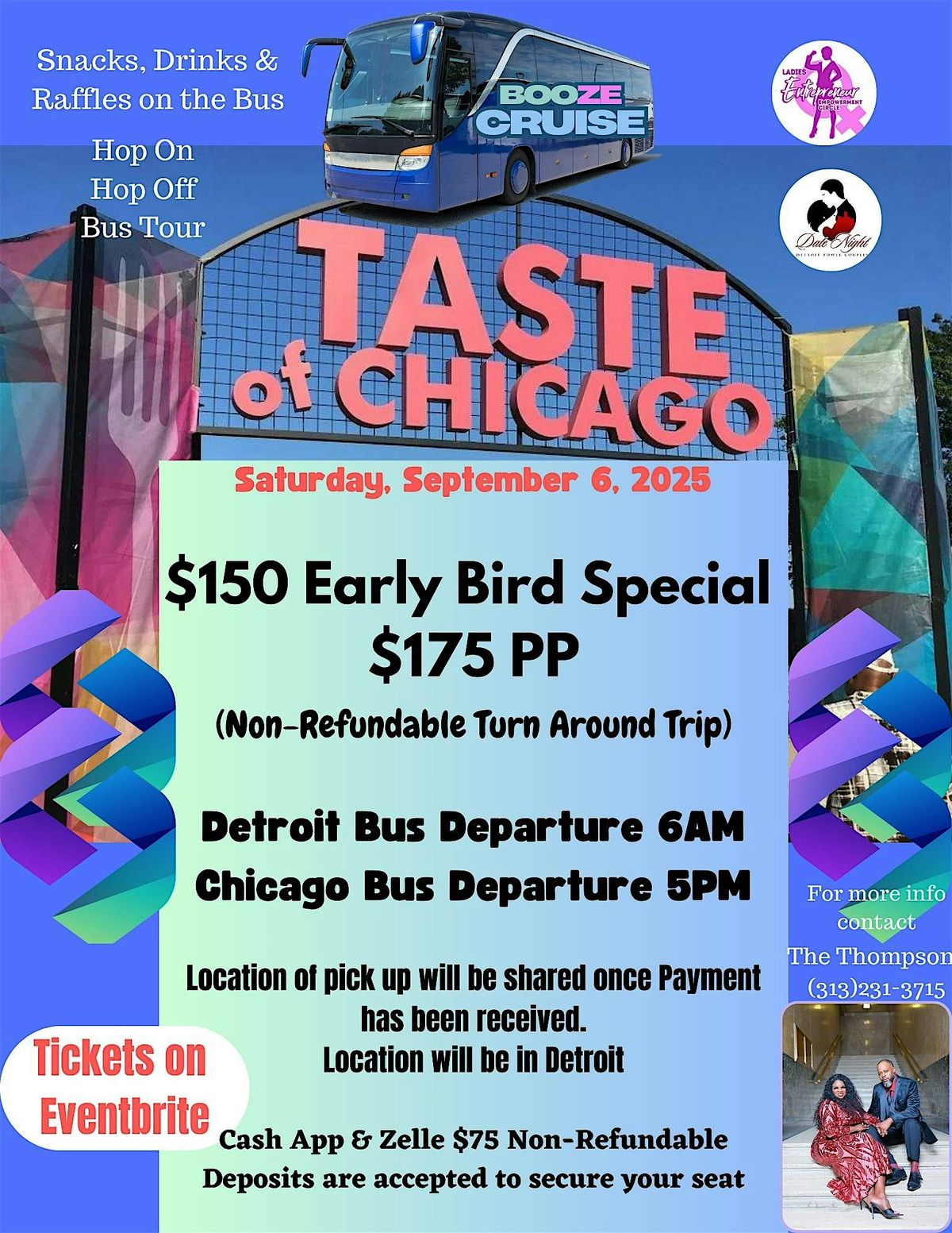 Chicago Taste Fest Booze Cruise!, 6 September | Event in Detroit | AllEvents
