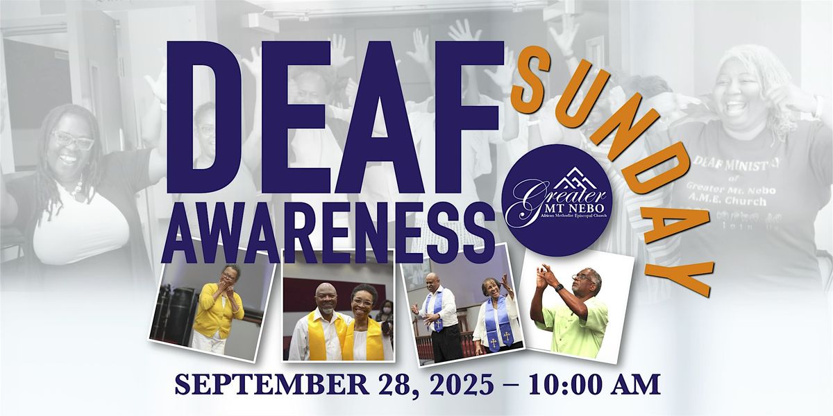 Deaf Awareness Day 2025, 28 September | Event in Bowie | AllEvents