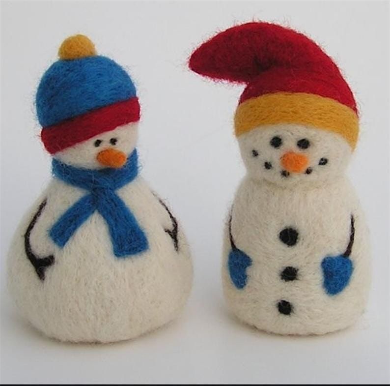 Workshop: 3D Felted Snowmen, 8 November | Event in Didsbury | AllEvents