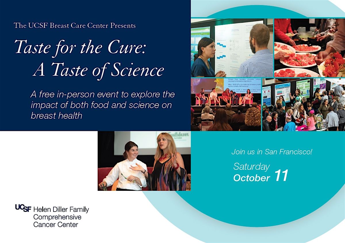 2025 Taste for the Cure: A Taste of Science, 11 October | Event in San Francisco | AllEvents