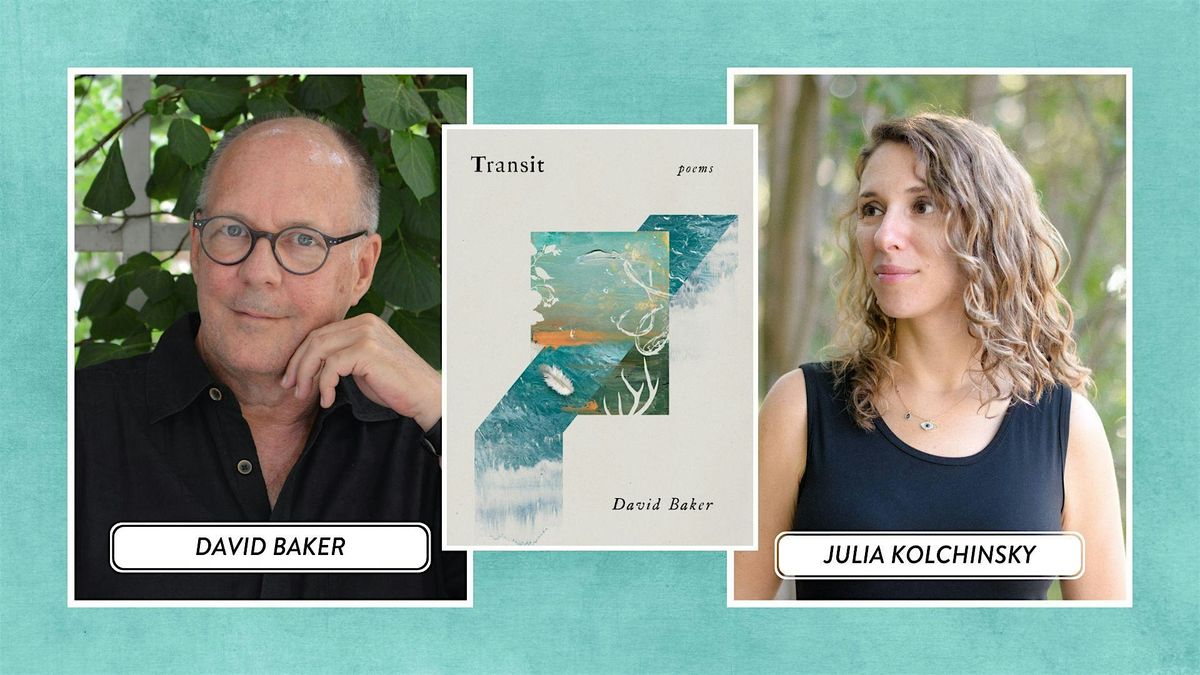 Acclaimed Nature Poet David Baker Launches 14th Collection, TRANSIT!, 22 January | Event in Columbus | AllEvents