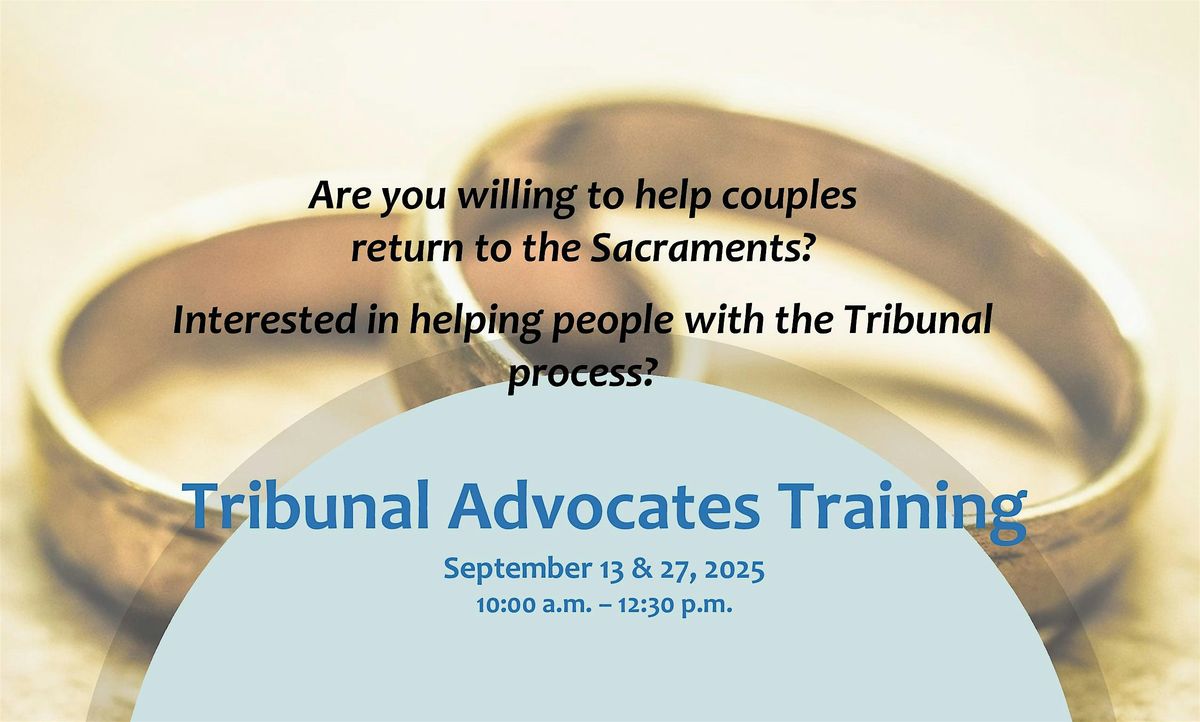 Tribunal Advocates Training, 13 September | Event in Tyler | AllEvents