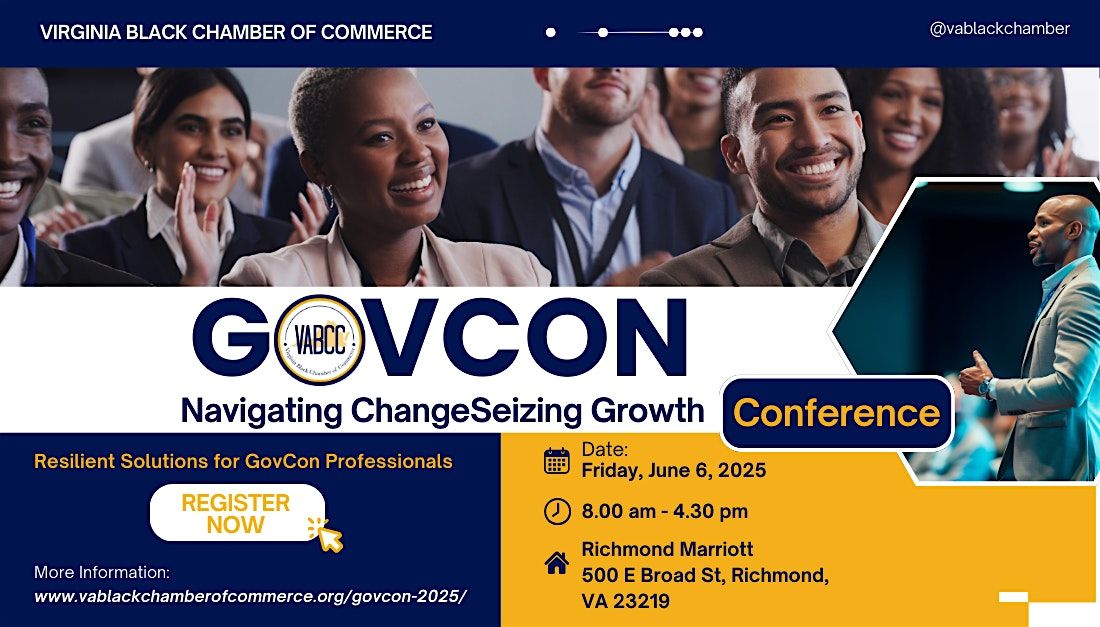 VABCC GovCon 2025, 6 June | Event in Richmond | AllEvents