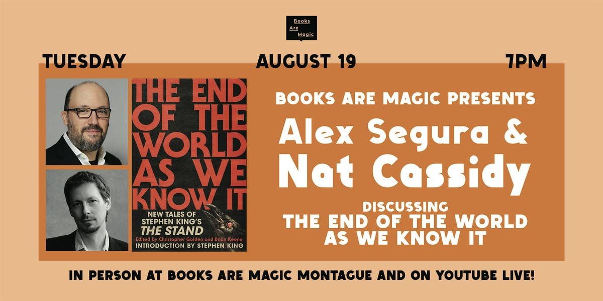 In-Store: Alex Segura & Nat Cassidy: The End of the World As We Know It, 19 August | Event in Brooklyn