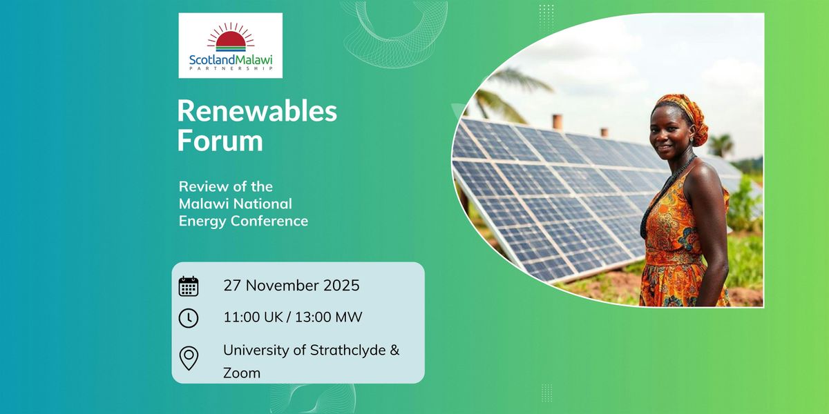 Renewables Forum, 27 November | Event in Glasgow | AllEvents