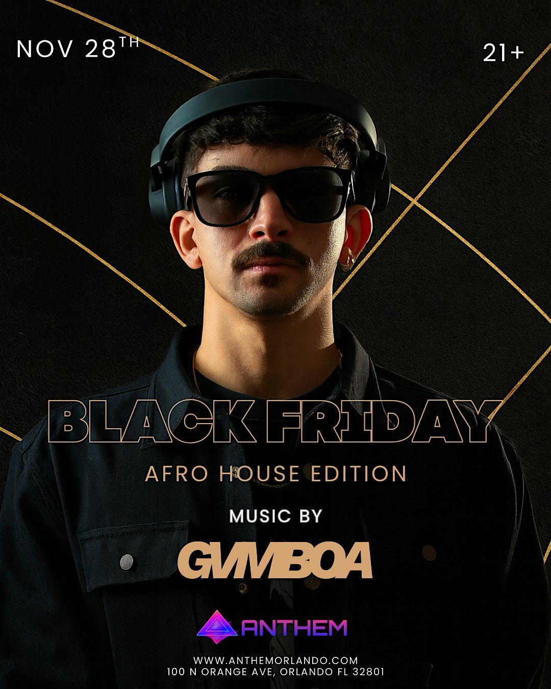 Black Friday at Anthem: Afro House Edition with Gvmboa | Event in Orlando | AllEvents
