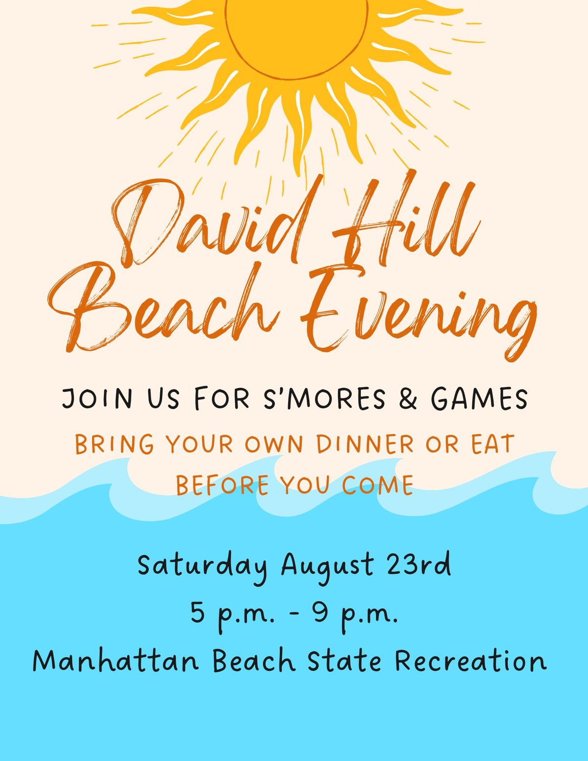 Evening at Manhattan Beach, 23 August | Event in Rockaway Beach | AllEvents