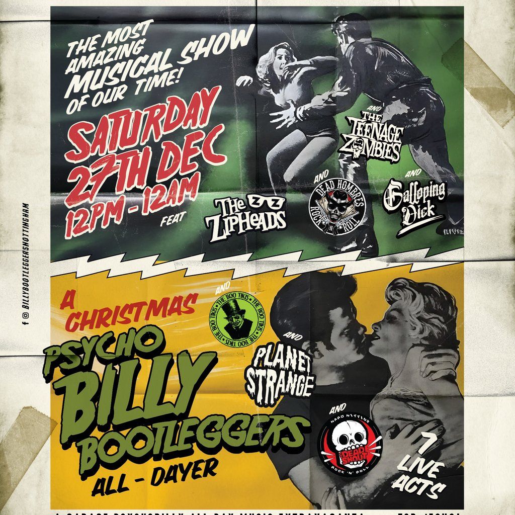 A CHRISTMAS PSYCHOBILLY BOOTLEGGERS - All-Dayer