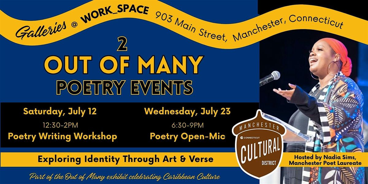 OUT OF MANY Poetry Open Mic Night, 23 July | Event in Manchester | AllEvents