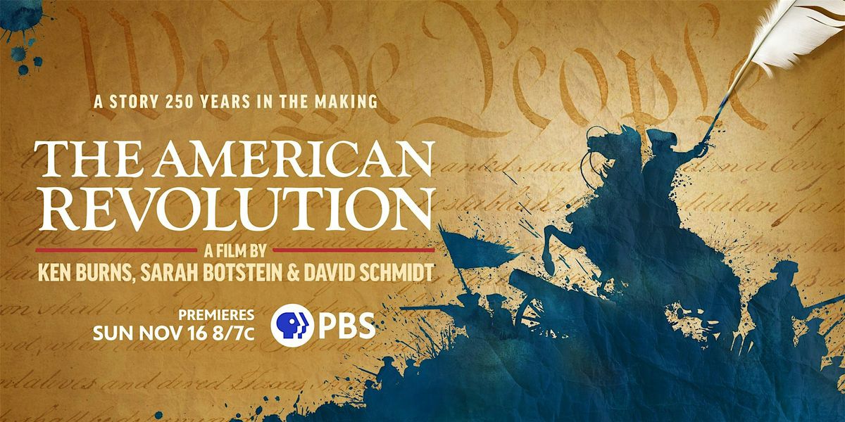 KPBS Screening + Discussion: THE AMERICAN REVOLUTION, 14 October | Event in San Diego | AllEvents