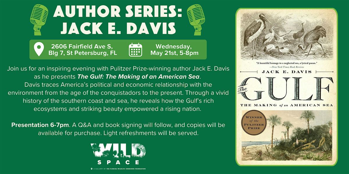 Author Series: An Evening With Jack E. Davis, 21 May | Event in St. Petersburg | AllEvents
