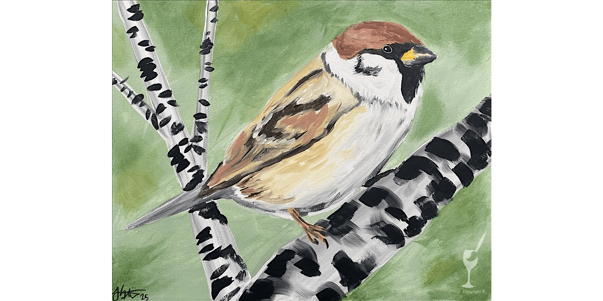 Admiring Birds - Paint and Sip in Houston | Classpop!™, 7 August | Event in Pasadena | AllEvents
