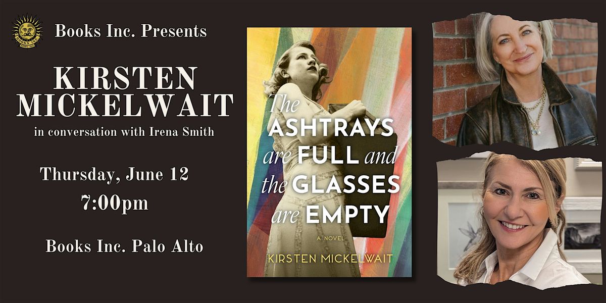 KIRSTEN MICKELWAIT at Books Inc. Palo Alto, 12 June | Event in Palo Alto | AllEvents