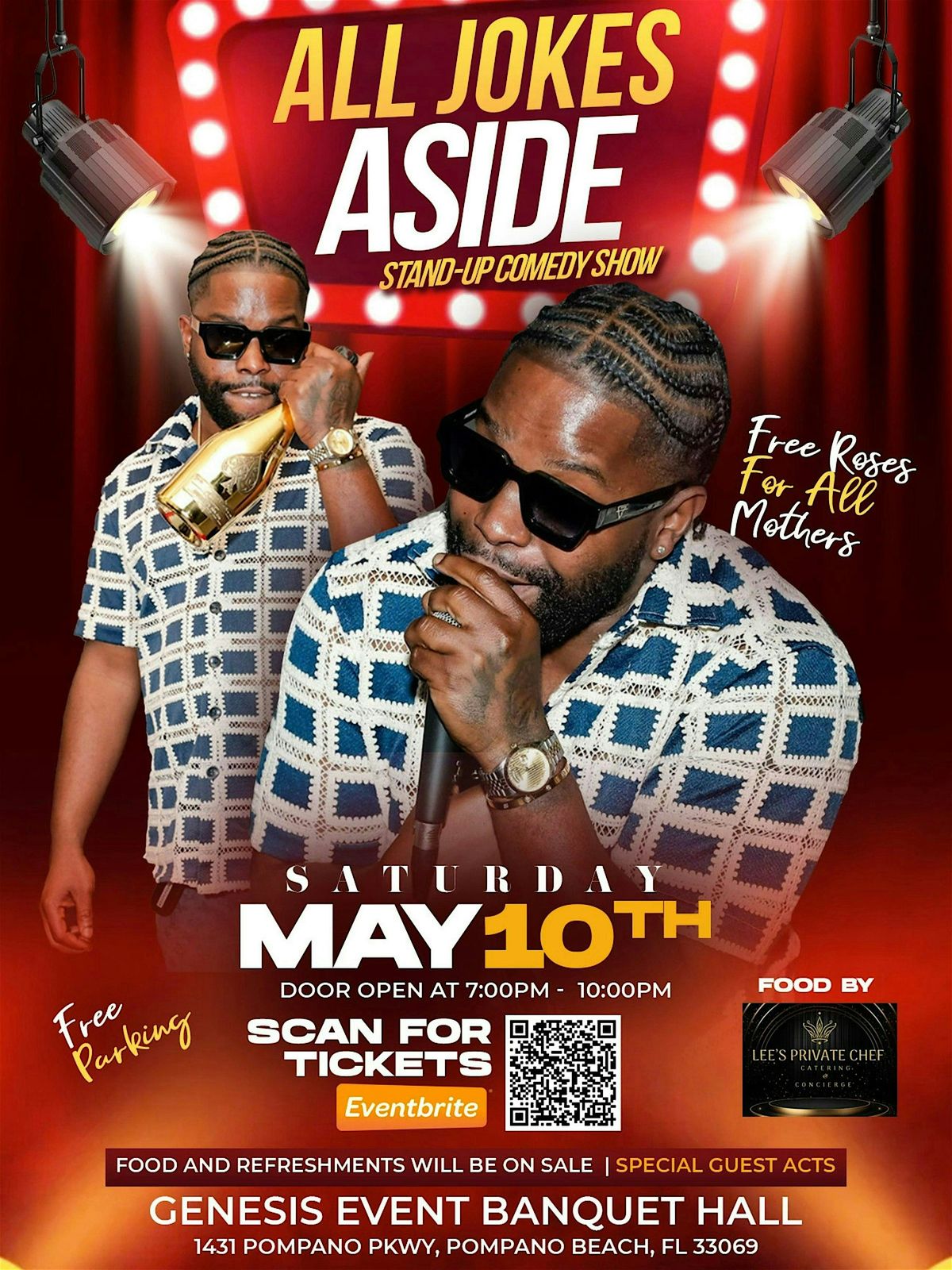 TRABASS PRODUCTION (ALL JOKES ASIDE ) COMEDY SHOW, 10 May | Event in Pompano Beach | AllEvents