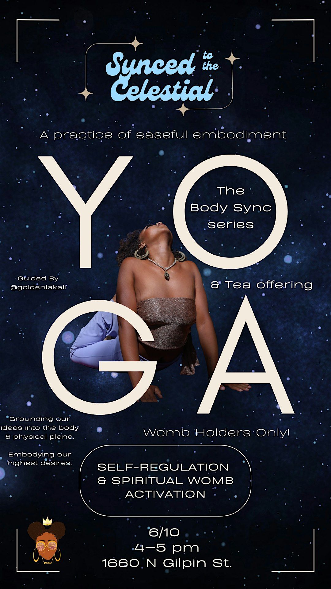 Body Sync Series: Self-Regulation & Spiritual Womb Activation Workshop, 10 July | Event in Denver | AllEvents