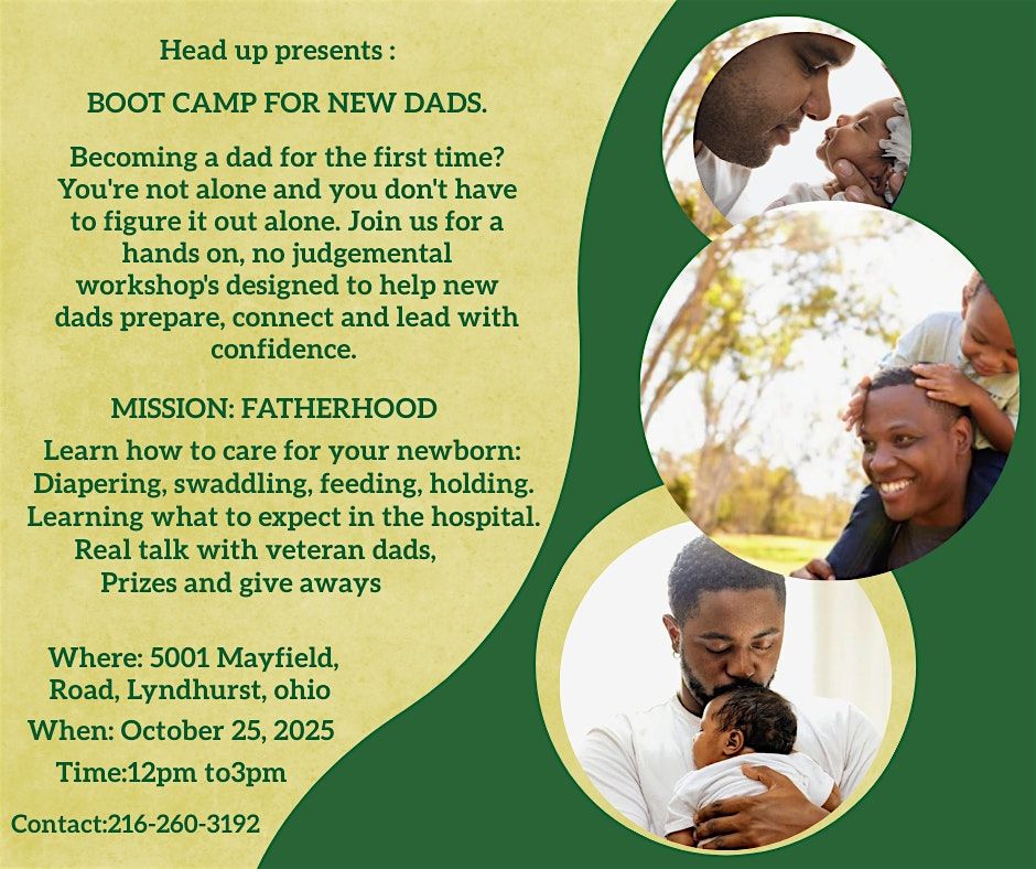 Boot camp for new dads, 25 October | Event in Lyndhurst | AllEvents