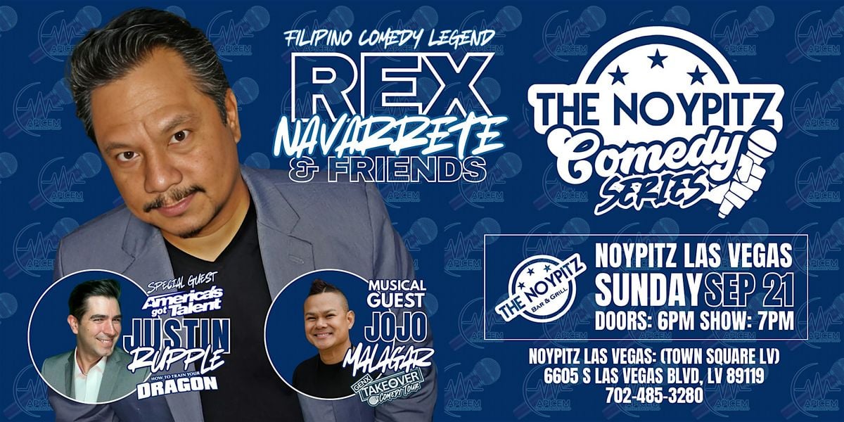 Rex Navarrete & Friends Comedy Tour, 21 September | Event in Las Vegas | AllEvents