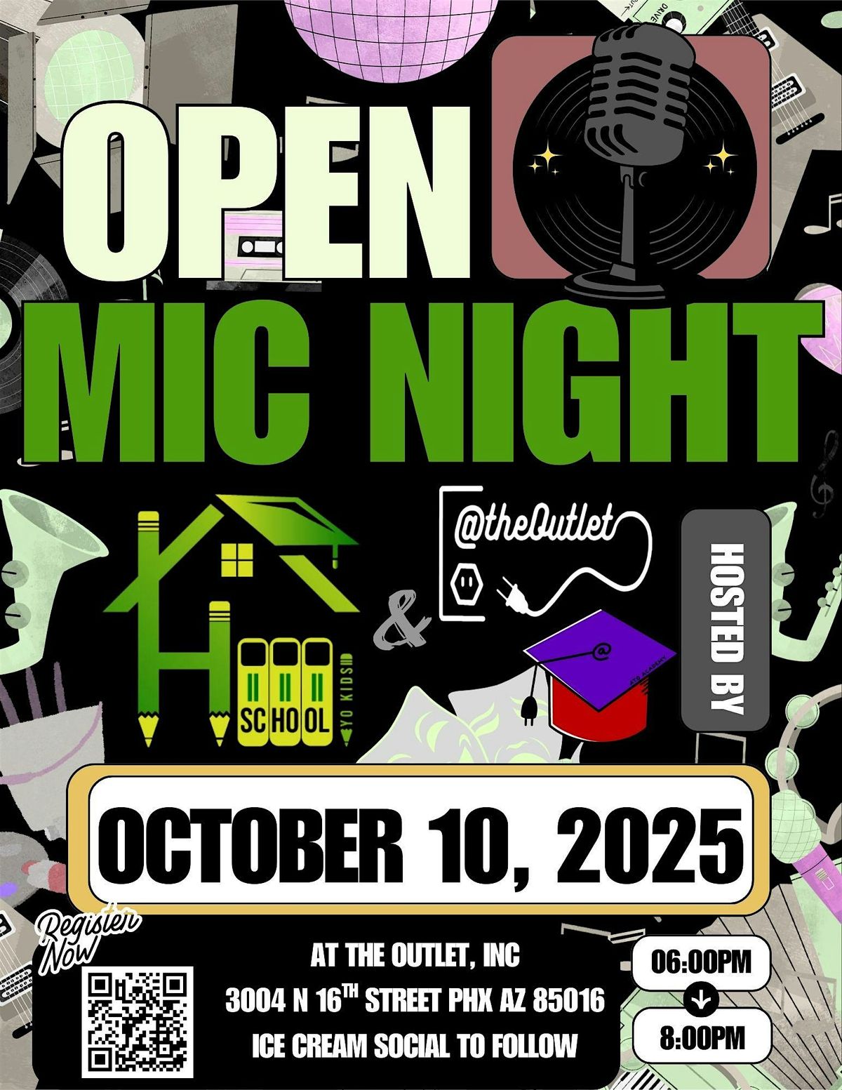 Open Mic P.O.W.E.R. S.U.R.G.E., 10 October | Event in Phoenix | AllEvents
