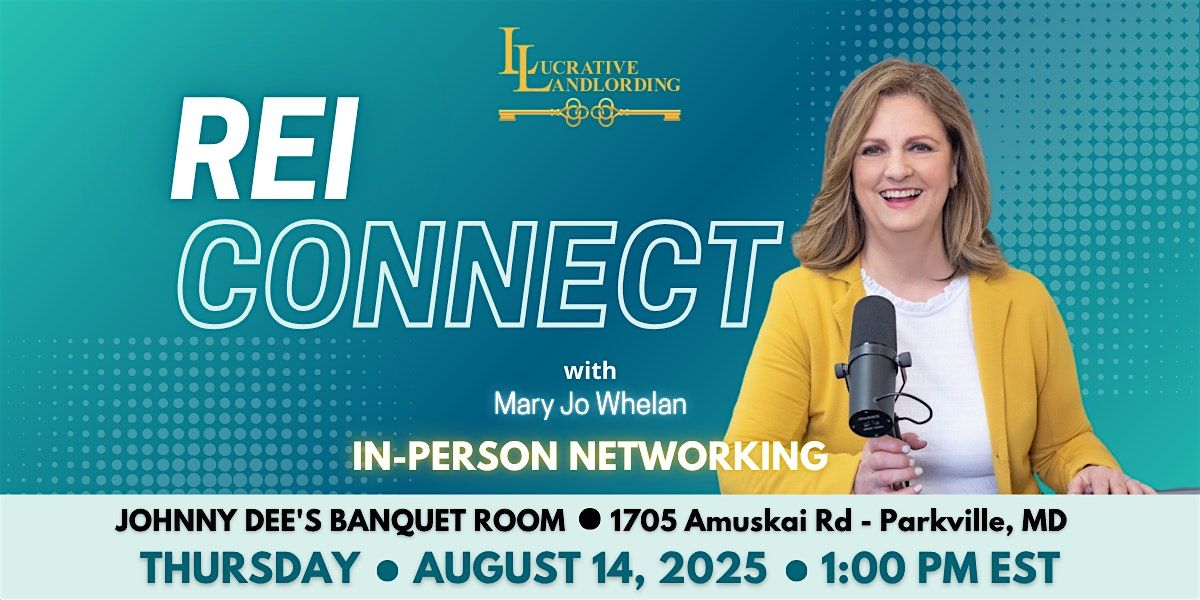 REI Connect ✨ IN-PERSON NETWORKING  8.14.25, 14 August | Event in Parkville | AllEvents