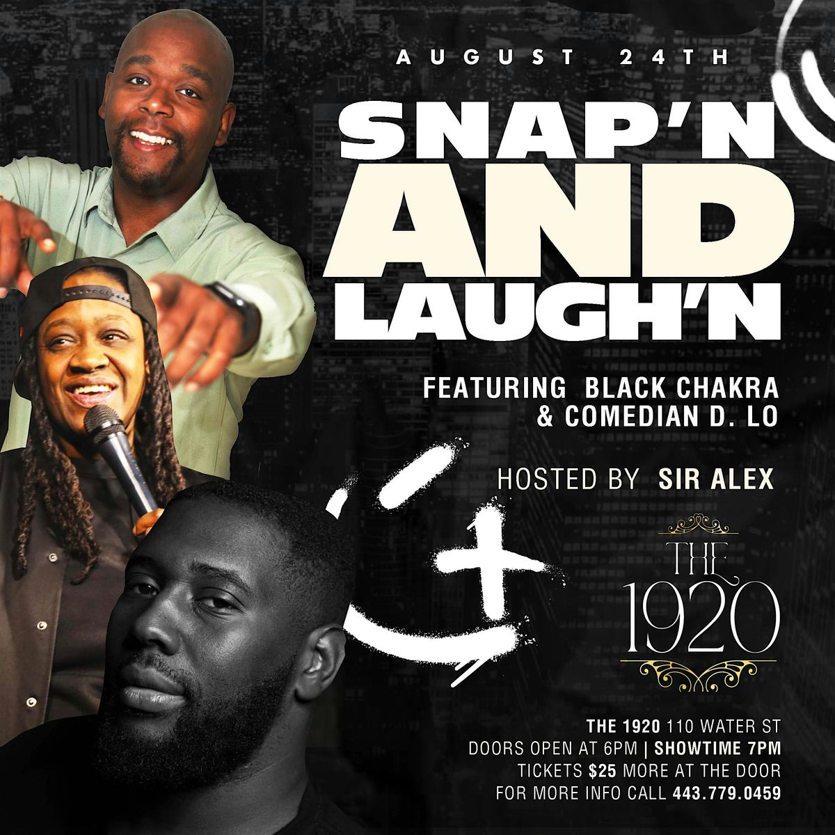 Snap’n & Laugh’n, 24 August | Event in Baltimore | AllEvents