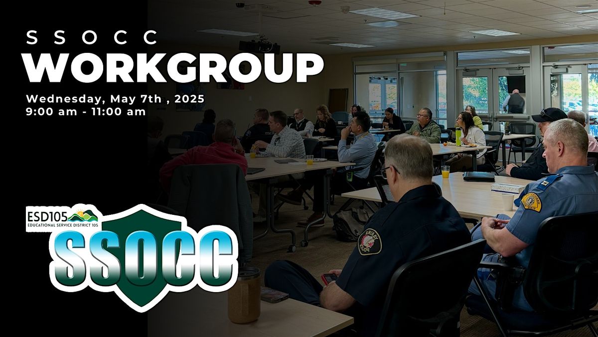 SSOCC Workgroup Meeting #3 - May, 7 May | Event in Yakima | AllEvents