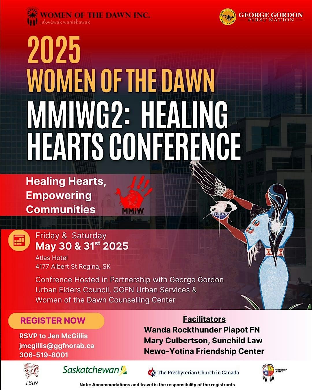 MMIW2G: Healing Hearts Conference, 30 May | Event in Regina | AllEvents