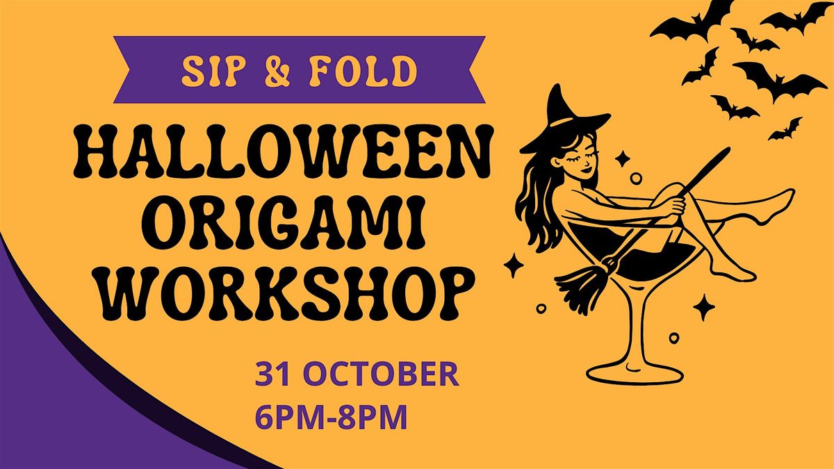 Sip & Fold: Halloween origami workshop, Worthing, 31 October | Event in Worthing | AllEvents