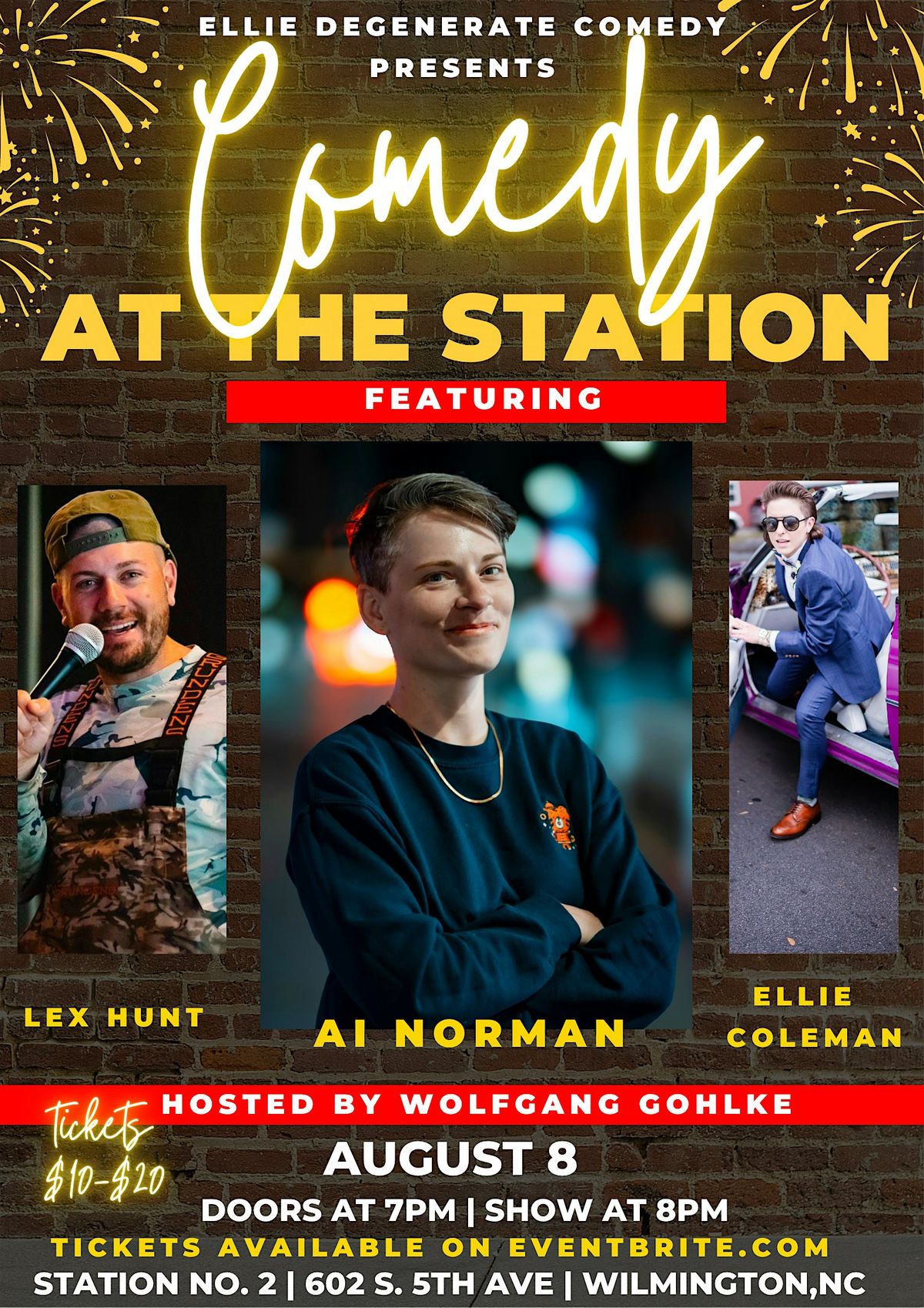 Comedy at The Station featuring AI Norman | Event in Wilmington | AllEvents