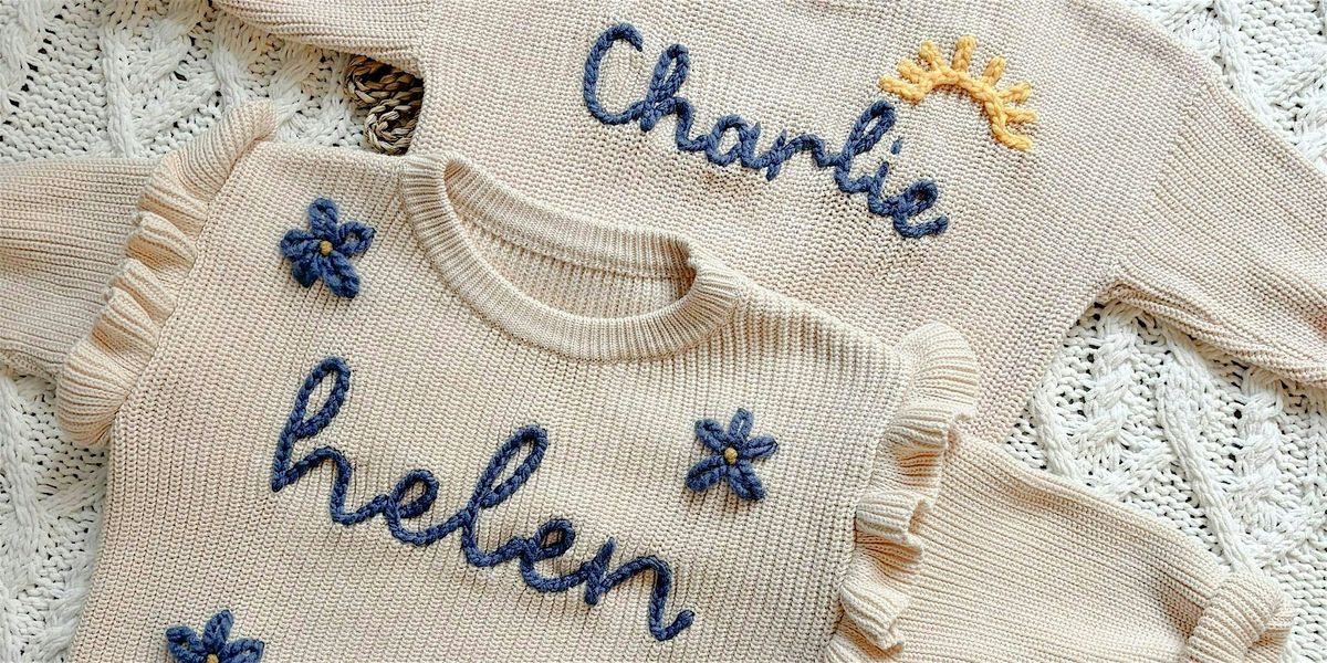 Sip & Stitch: Hand-Embroidered Sweater Workshop at Cushwa, 3 December | Event in Columbia | AllEvents