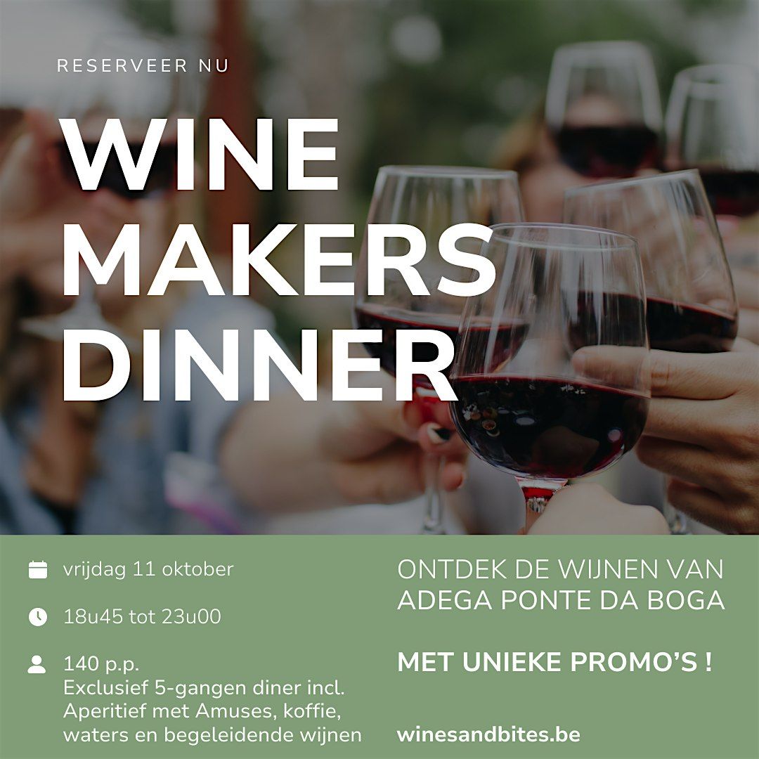WINE MAKERS DINNER  OPENFLESSENDAGEN 3.0, 10 October | Event in Lanaken | AllEvents