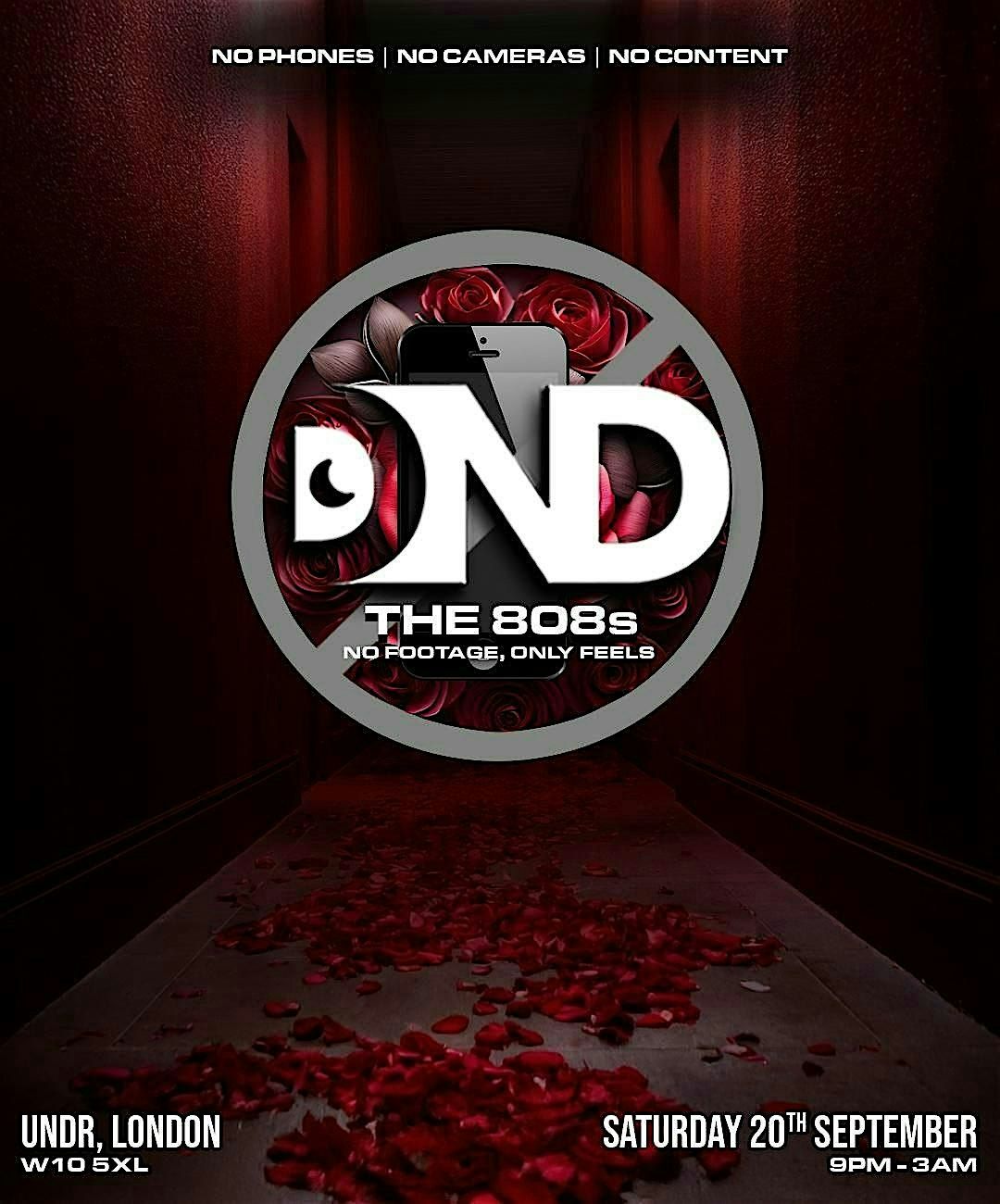 DND: the 808s, 20 September | Event in London | AllEvents
