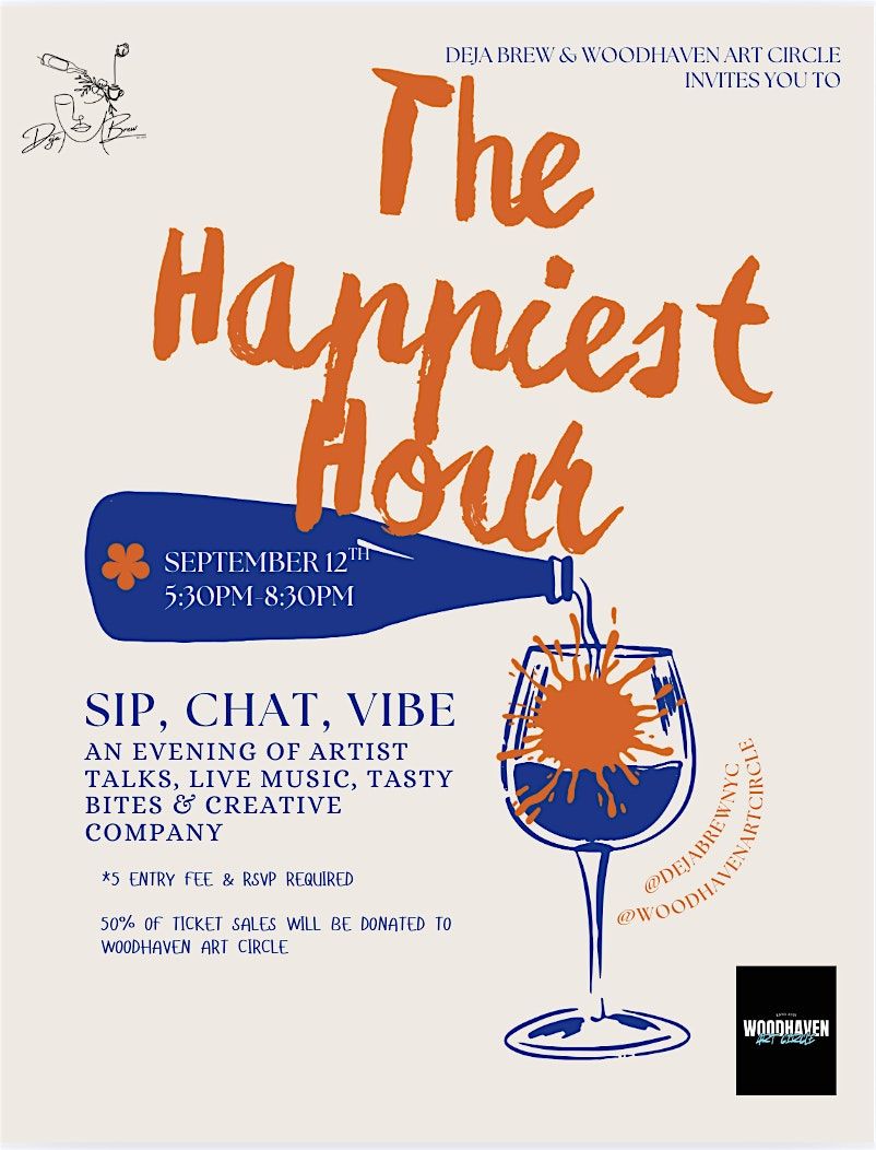Artist's Talk @ Deja Brew in Collaboration with Woodhaven Art Circle, 12 September | Event in Queens | AllEvents