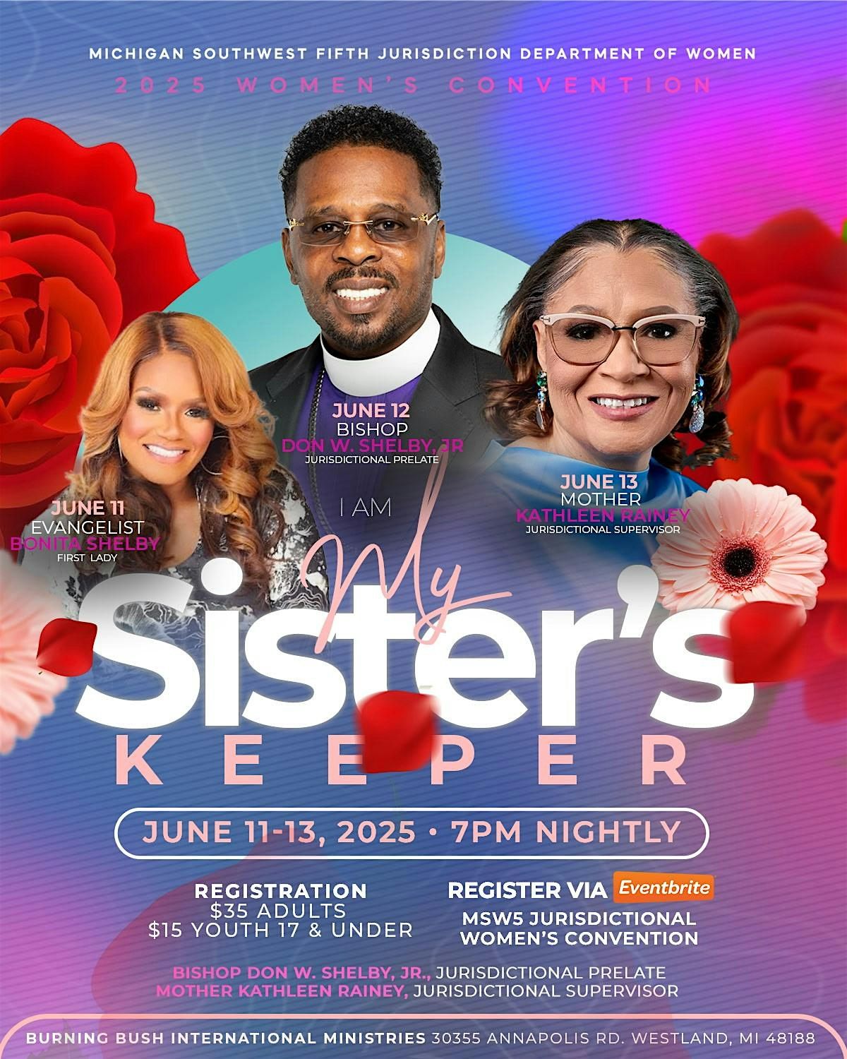 MSW5 Jurisdictional Women’s Convention, 11 June | Event in Westland | AllEvents
