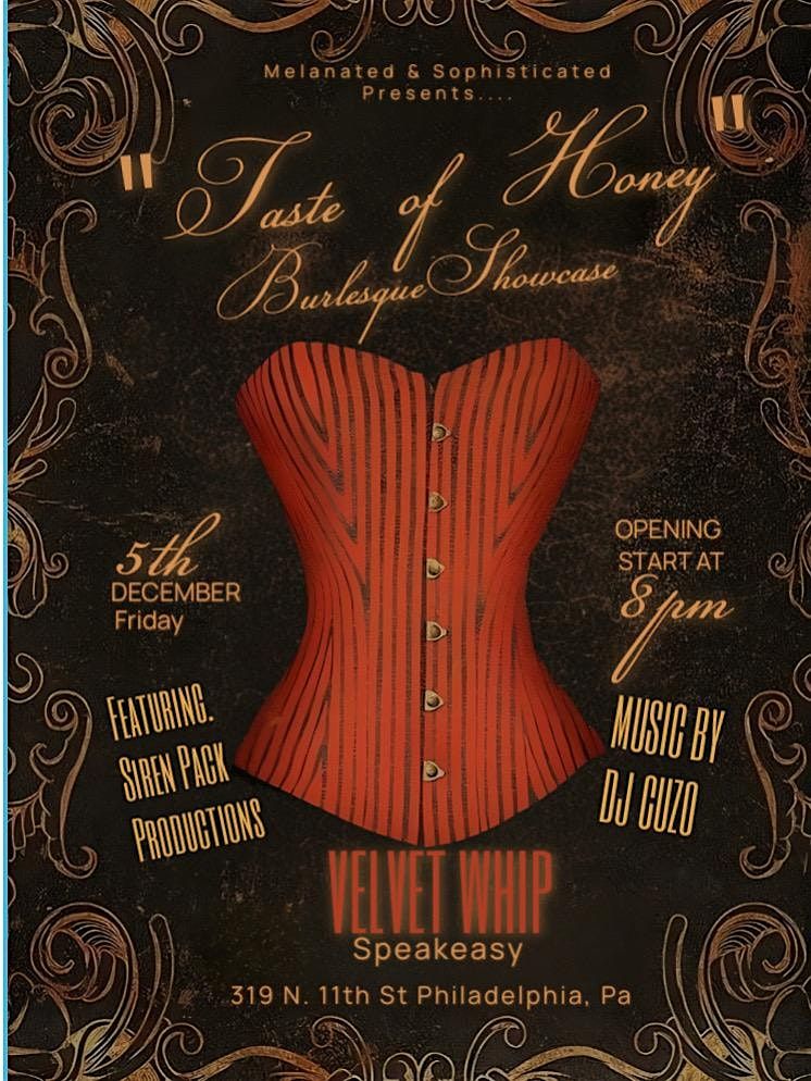 Taste of Honey Burlesque Showcase: 50 Shades of Lust, 5 December | Event in Philadelphia | AllEvents