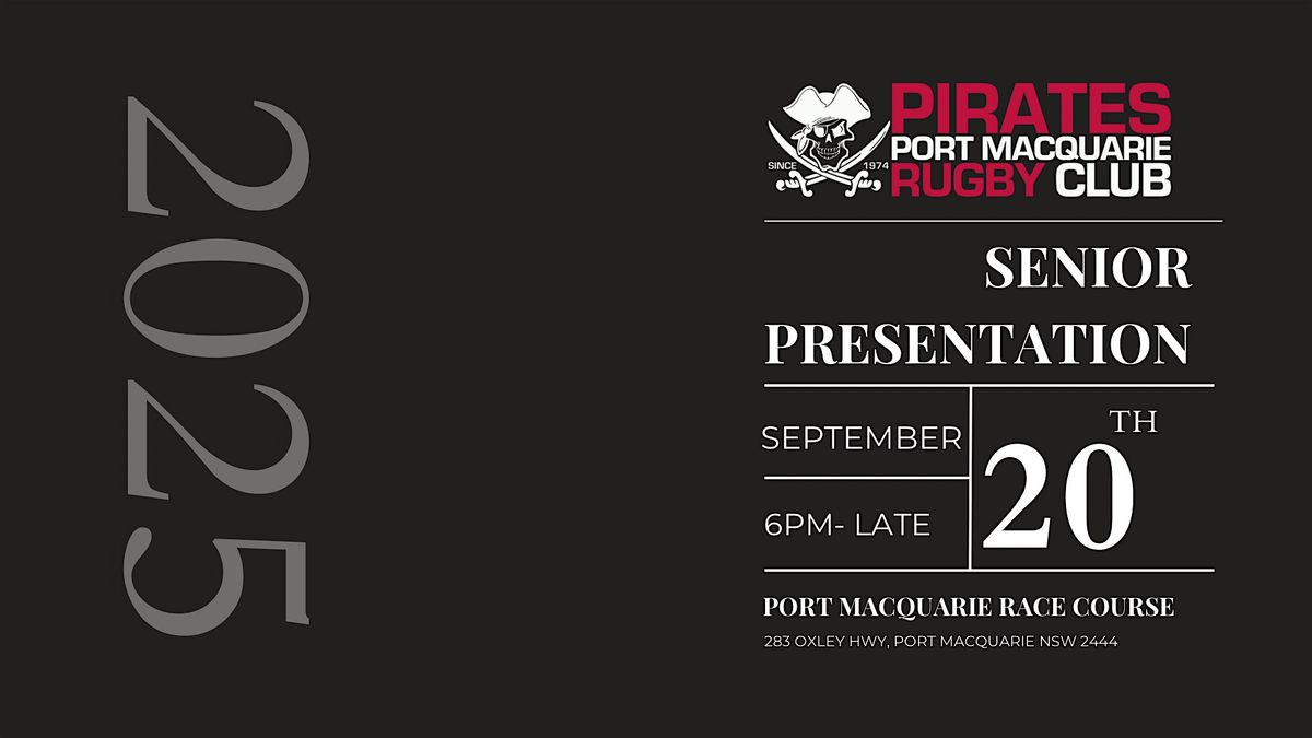 PMQ Pirates Senior Presentation 2025, 20 September | Event in Port Macquarie | AllEvents