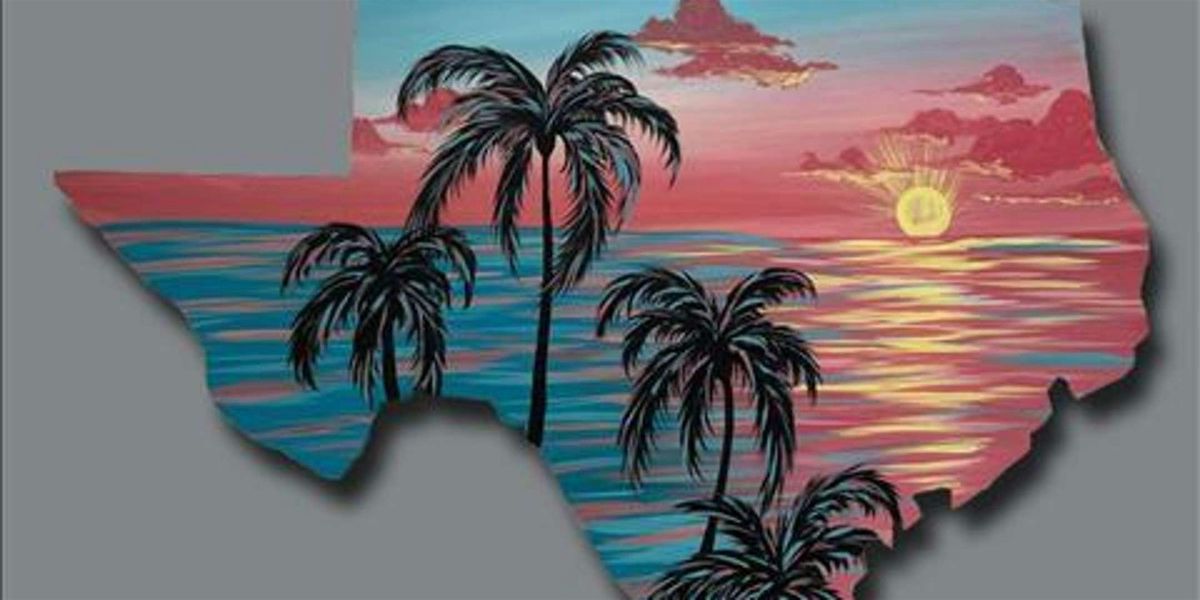 Sunset on the Texas Coast - Paint and Sip by Classpop!™, 16 July | Event in Baytown | AllEvents