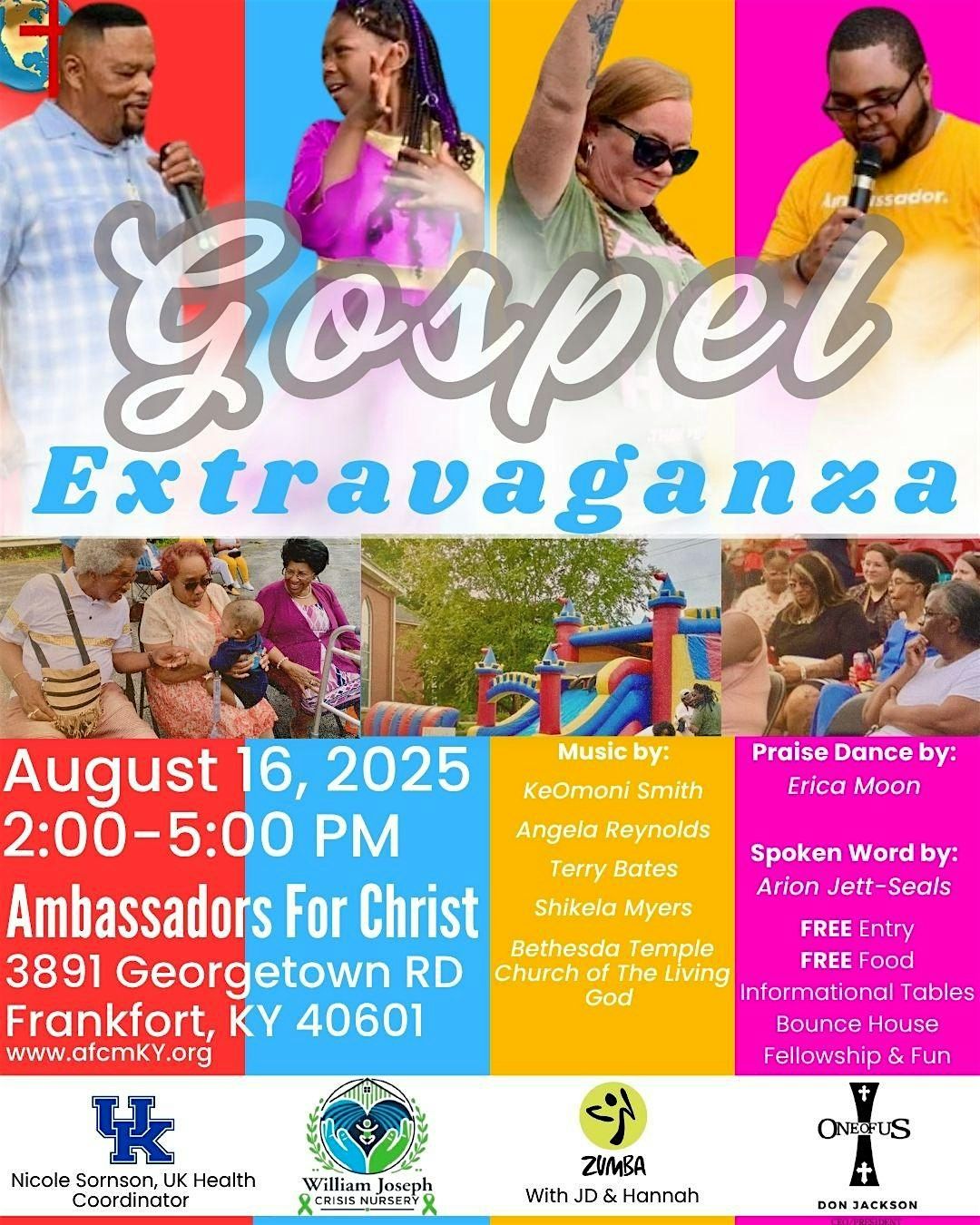 Gospel Extravaganza, 16 August | Event in Frankfort | AllEvents
