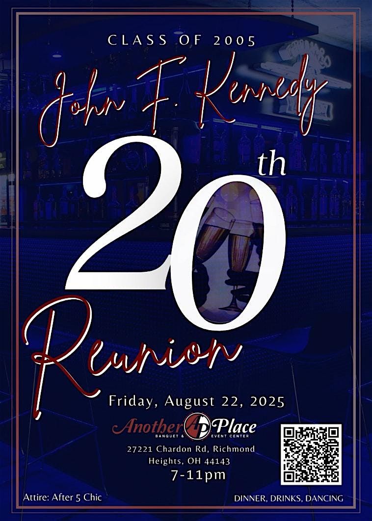 JFK Class of 2005 20th Year Reunion, 22 August | Event in Richmond Heights | AllEvents