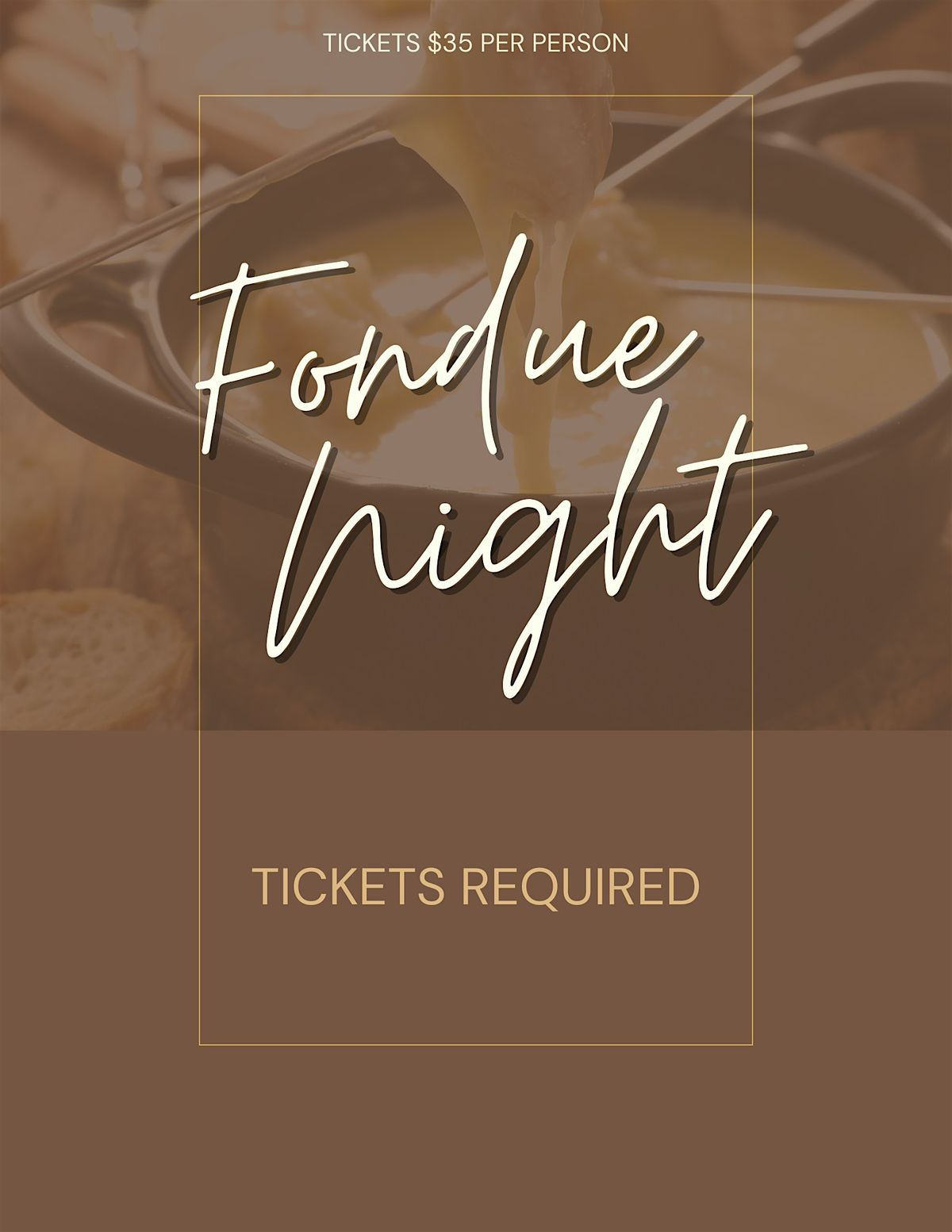 Fondue Night | Event in South Bend | AllEvents